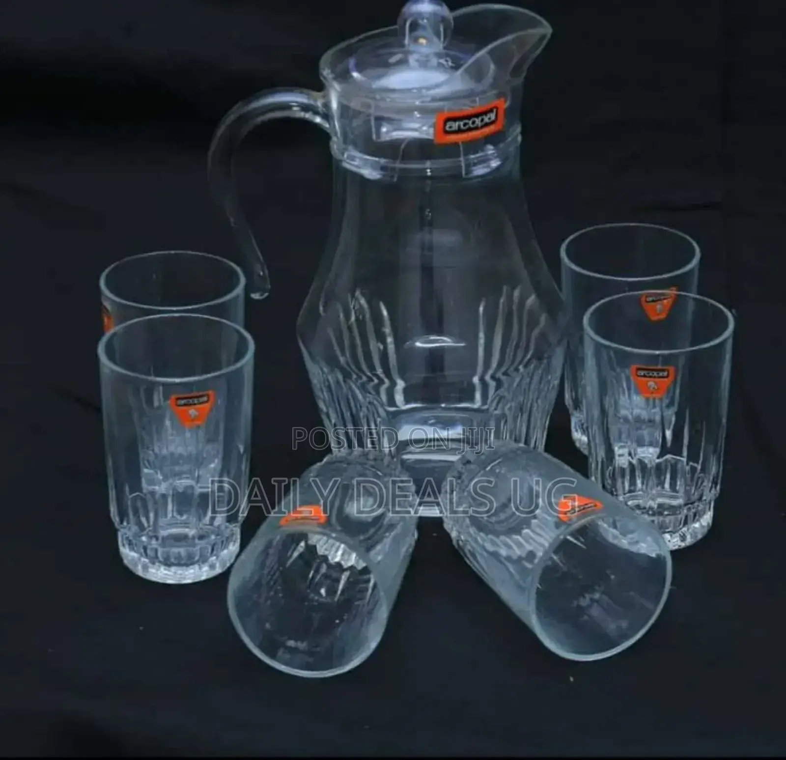Glass Jar With Glass