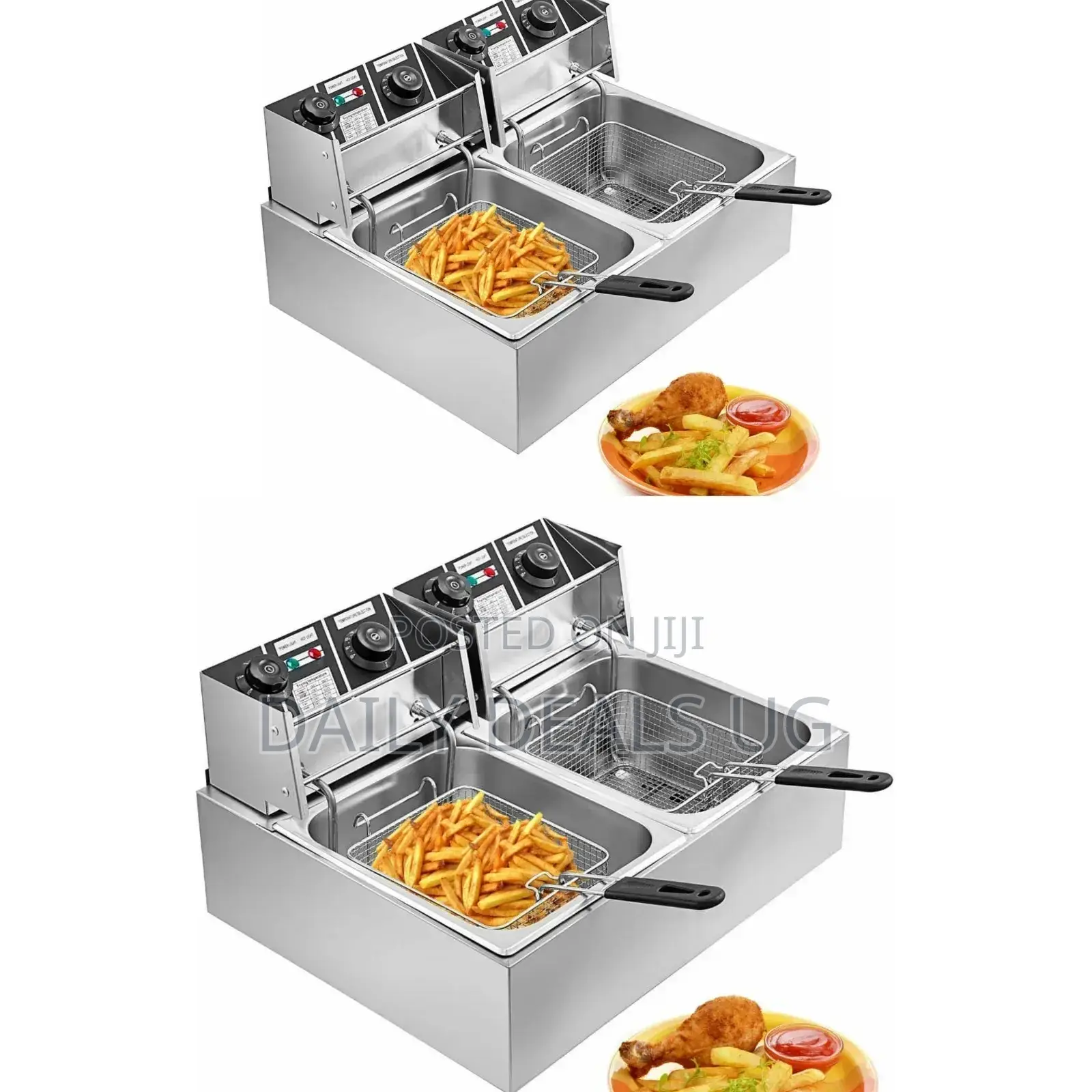 Double Deep Fryer