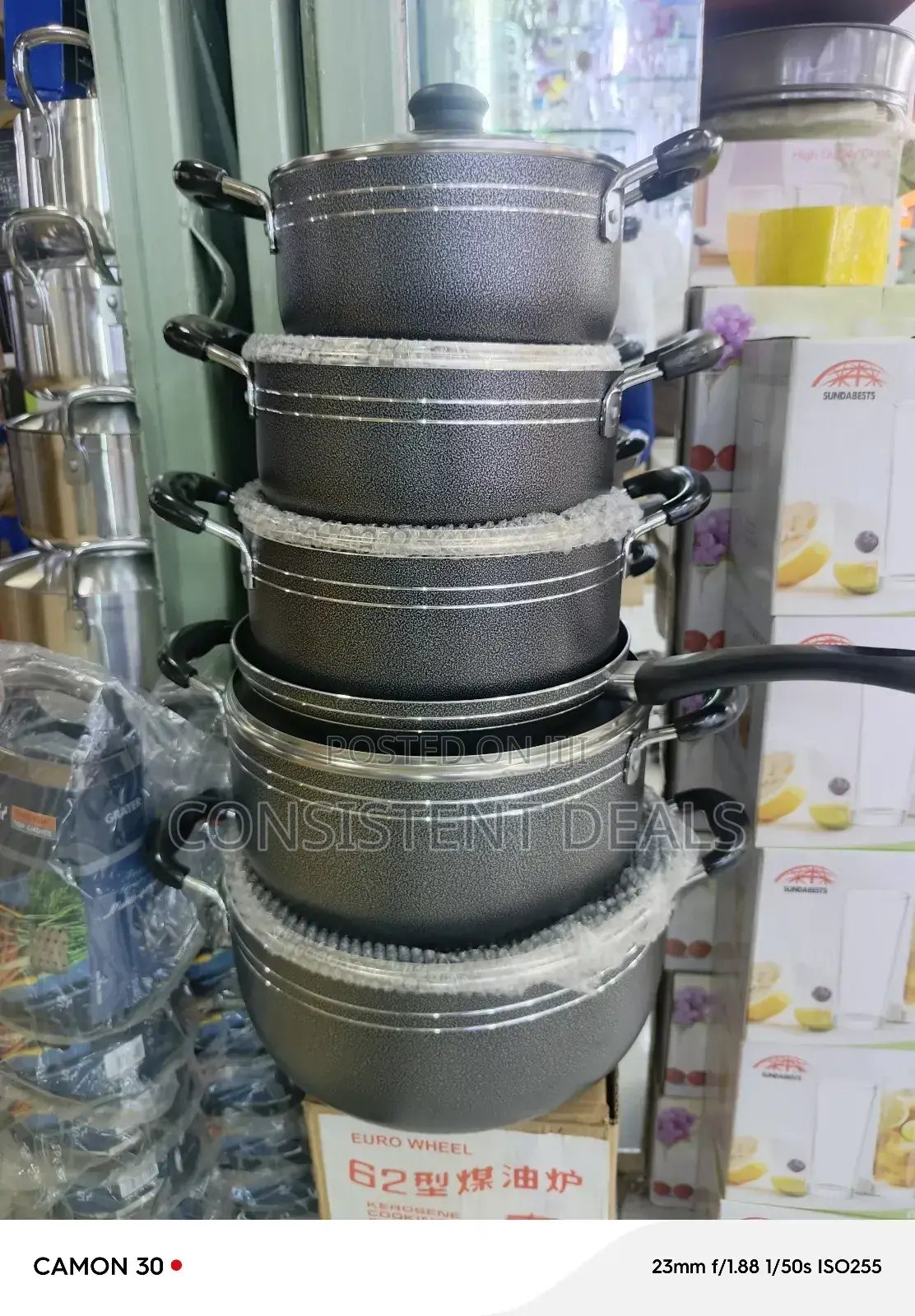 Tonardo 6pcs Cookware Set