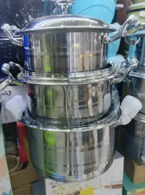 3pcs Stainless Steel Cookware Set