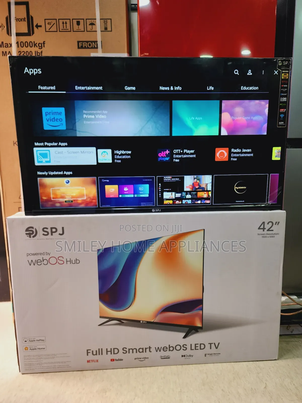 42inches SPJ Web OS Hub Smart TV