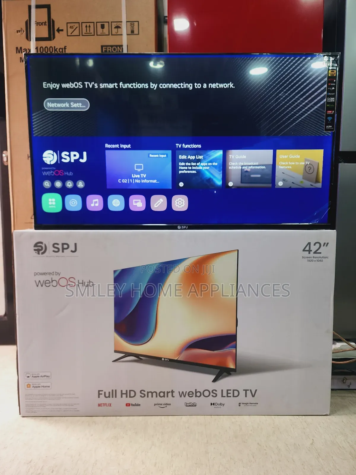 42inches SPJ Web OS Hub Smart TV