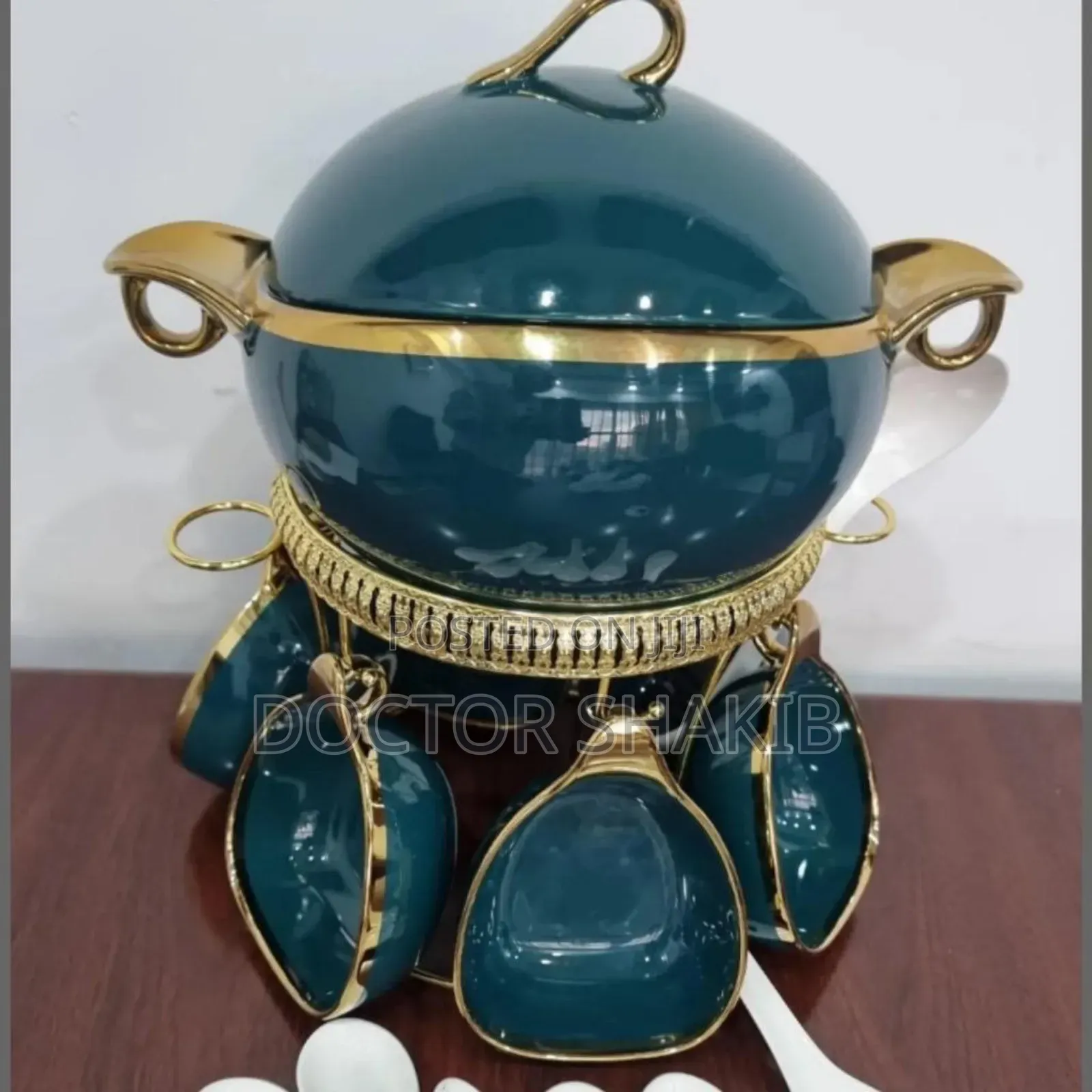 Ceramic Modern Soup Set