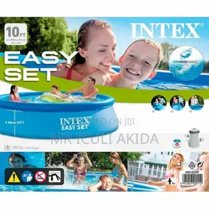 Heavy Intex Easy Set 3.1mtrs Diameter Family Swimming Pool