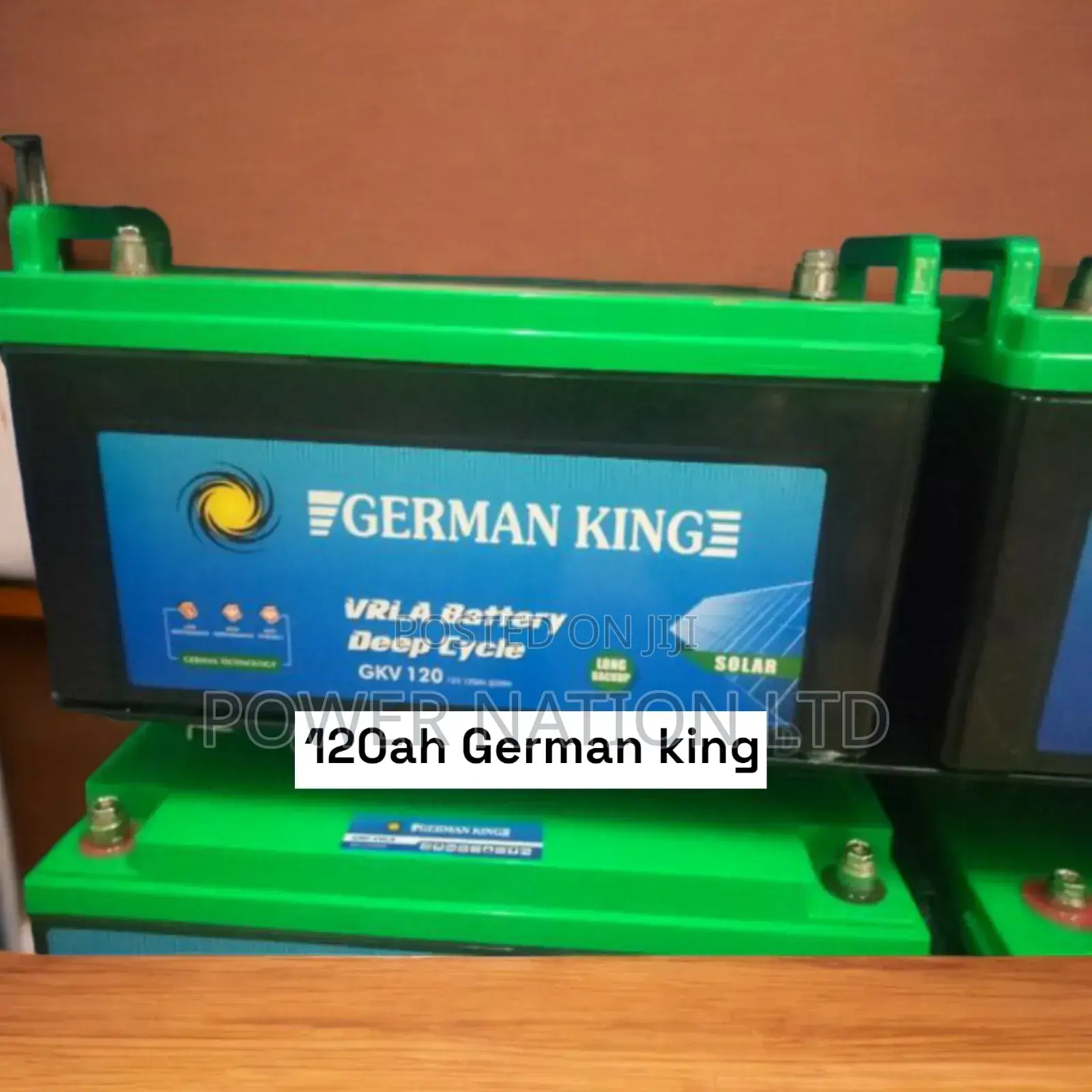 120ah German King Solar Battery