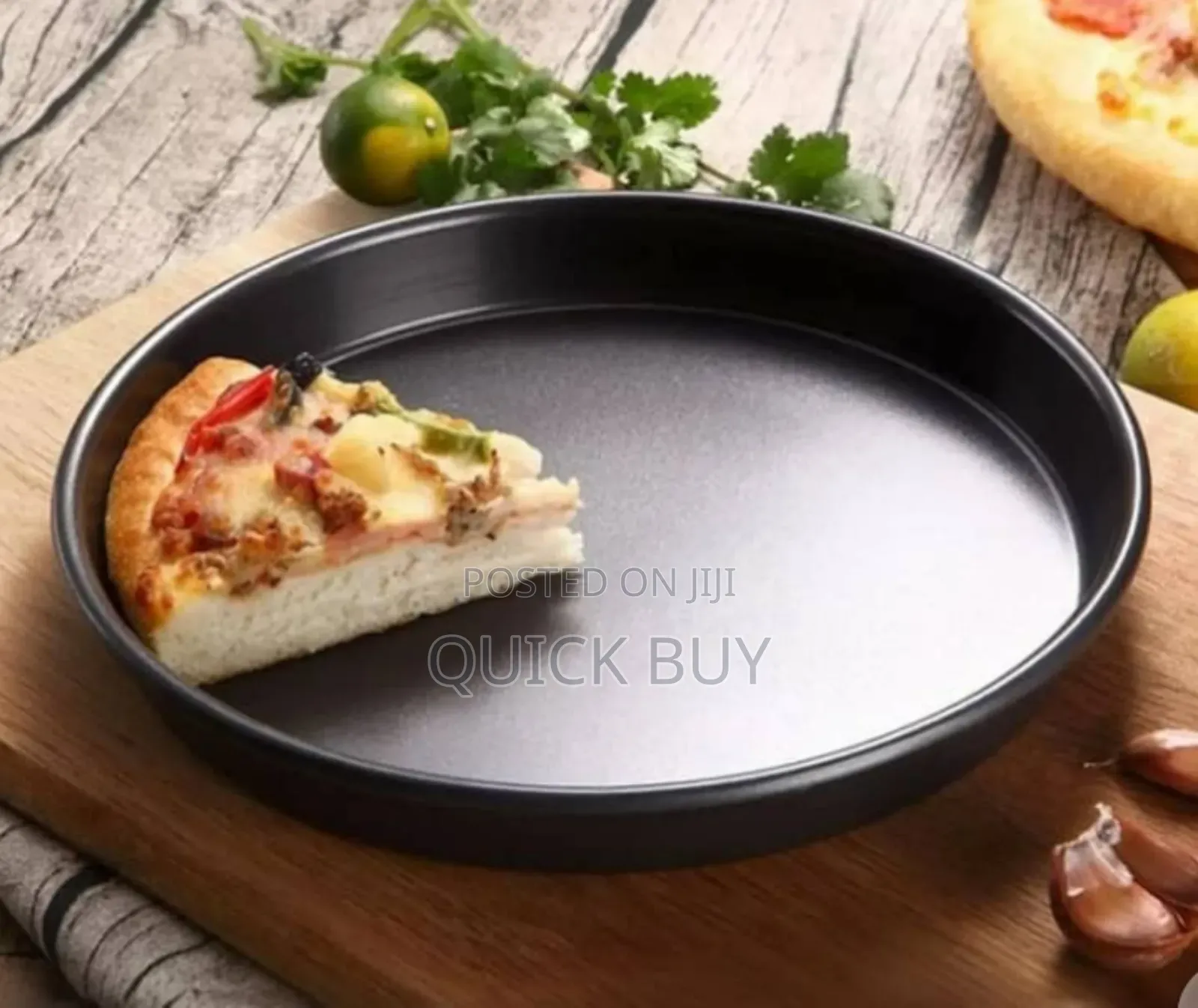 Premium Round Non Stick Pizza Deep Dish Baking Pan