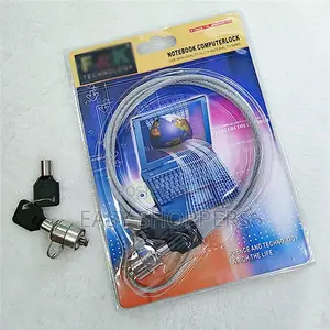 Notebook Laptop Computer Lock Cable Chain With Key Notebook