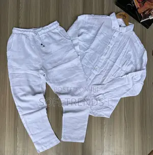 Gents Linen Two Pieces