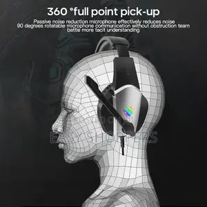 A1 Wired Gaming Headset Professional RBG Led Light