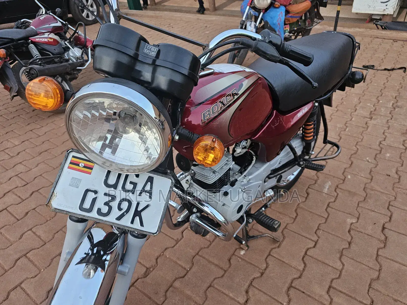 Bajaj Boxer 2024 Red