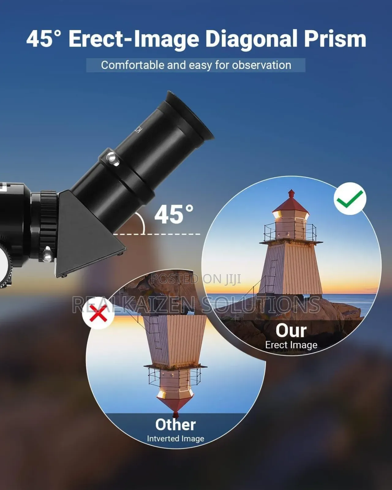 Astronomy Telescope 70mm Aperture With Phone Adapter |Tripod
