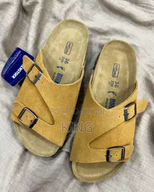 Fuzzy Zurich Suede Sandals