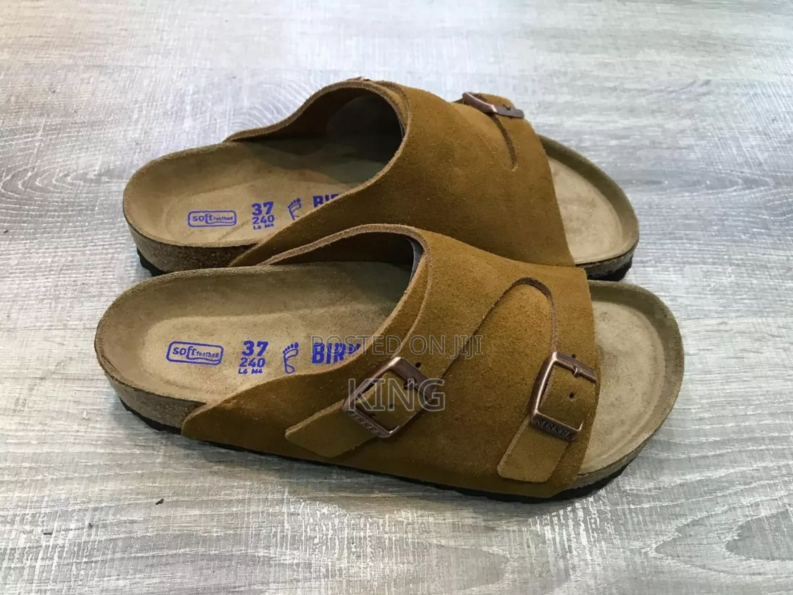 Verified Zurich Suede Sandals