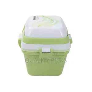 Storage Lunch Box With Hidden Handle Four-Sided Buckle