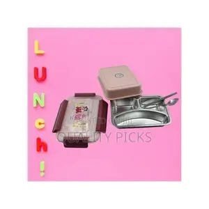 3 Compartment Lunch Box, Portable Food Flask Container