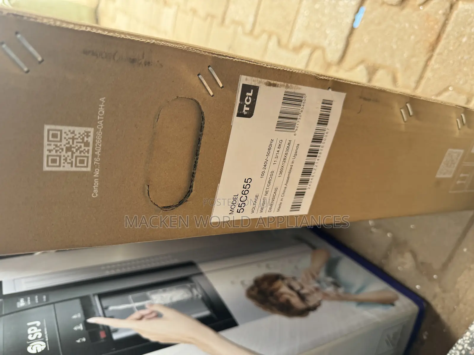 TCL 55 Smart Qled Quantum Dot Tv New on Promotion