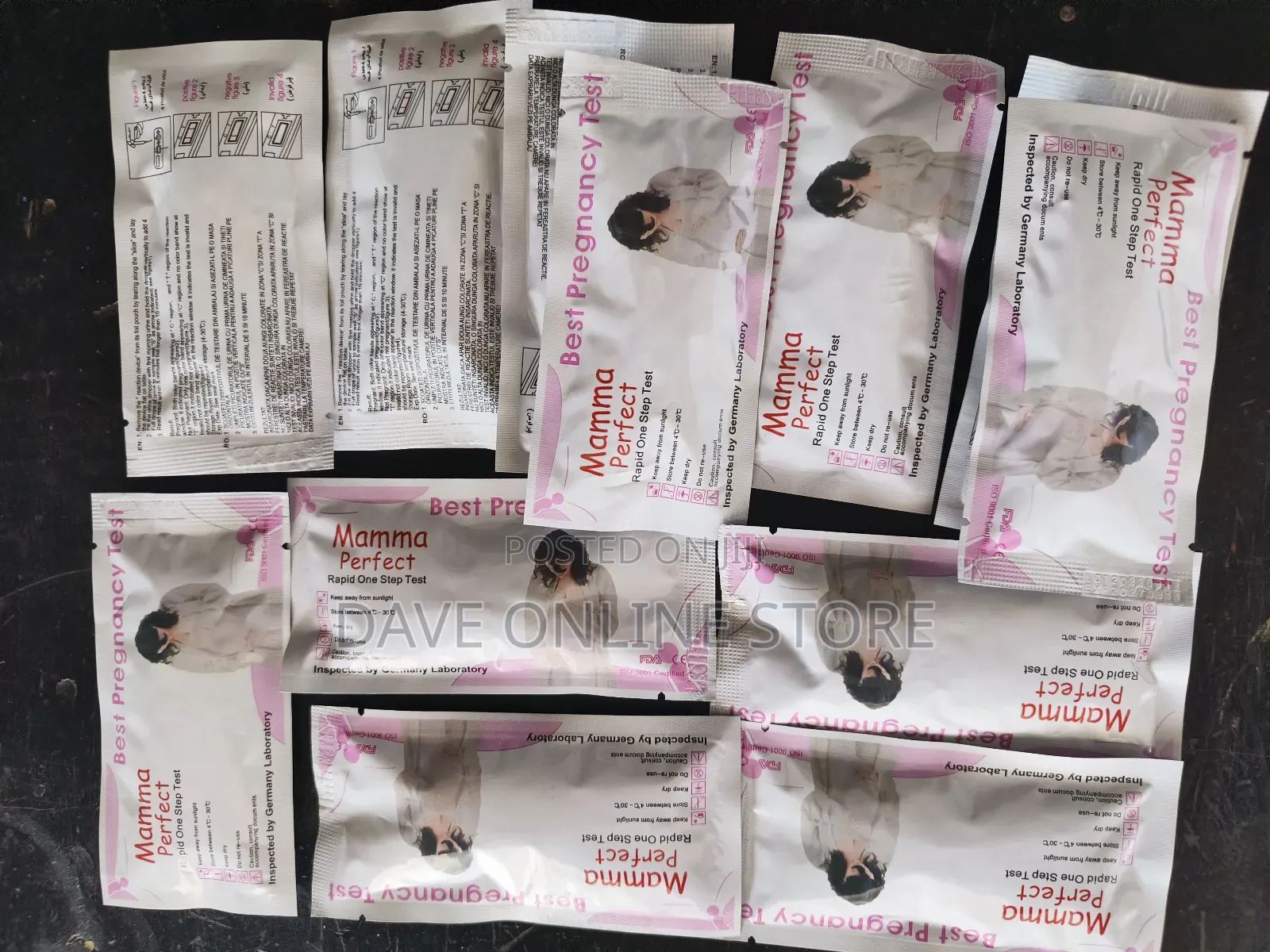 12 PCS Rapid Pregnancy Test Kits