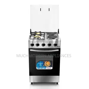 Saachi 2 Gas + 2 Electric Cooker