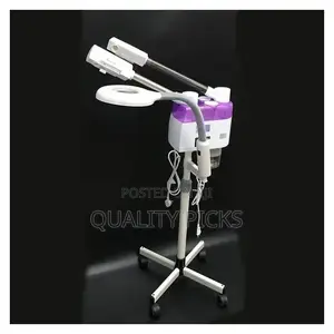 3 in 1 Hot and Cold Two Spray Heads Facial Face Steamer