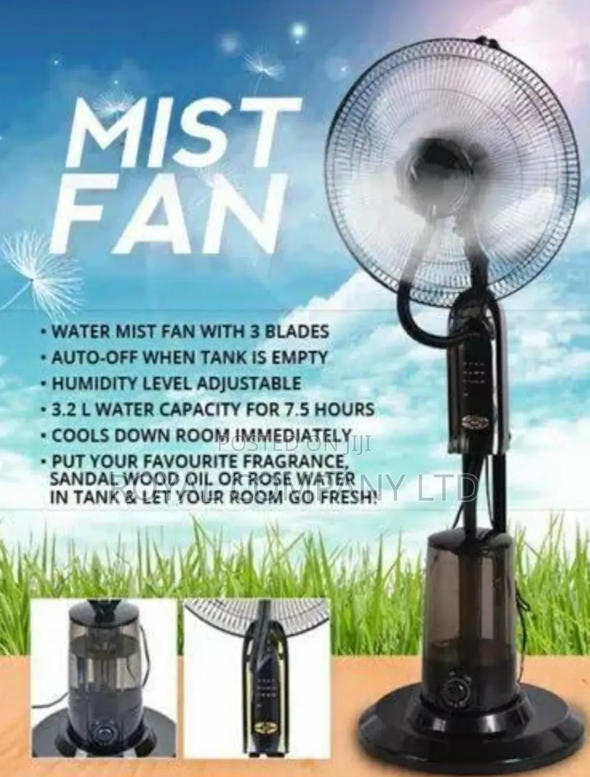 Air Cooling Fan/Mist Fan
