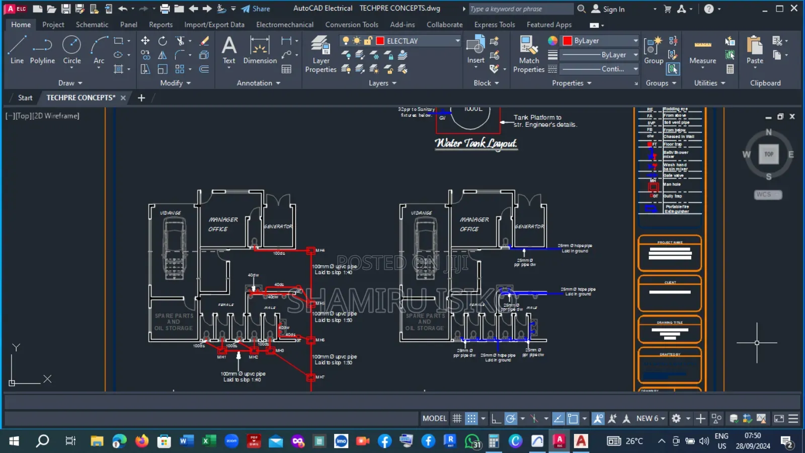 Detailed Electrical and Mechanical Drawings