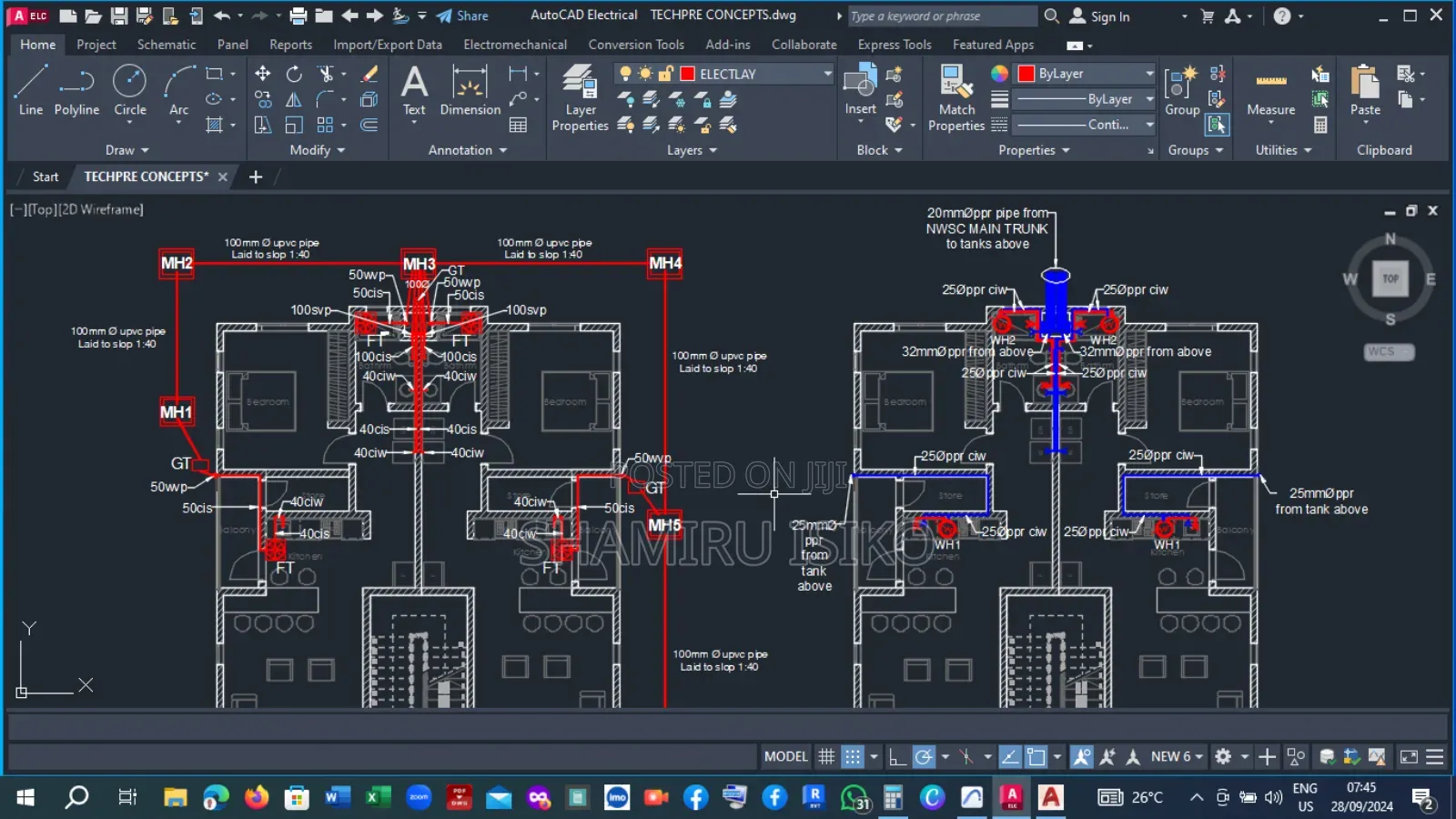 Detailed Electrical and Mechanical Drawings