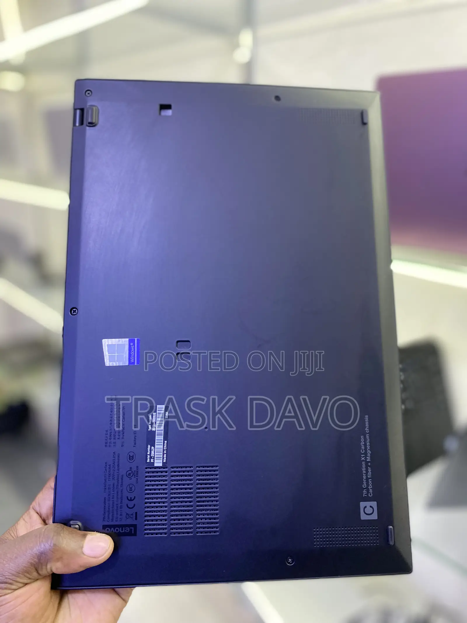 Laptop Lenovo ThinkPad X1 Carbon 16GB Intel Core I7 SSD 512GB