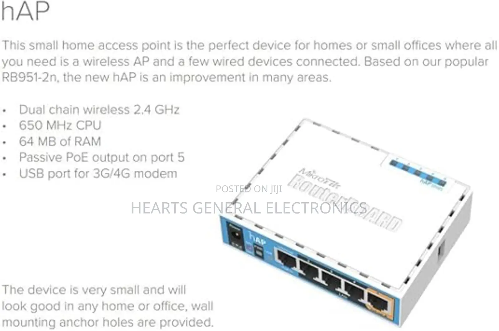 Mikrotik Router Rb951ui-2nd Series