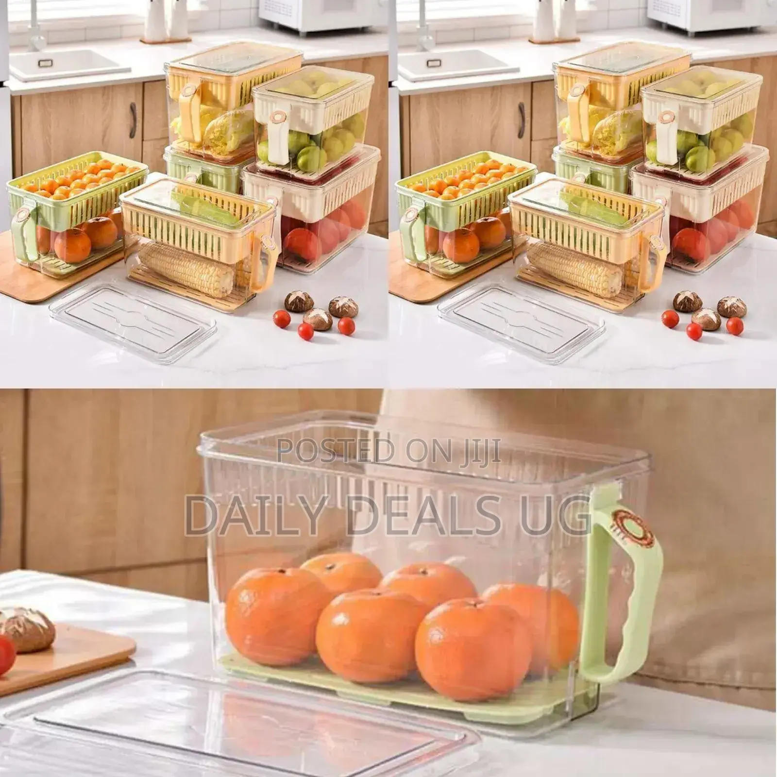 Lager Refrigerator Storage Containers
