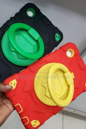 Rubber Rugged Kids iPad Tablet Cases