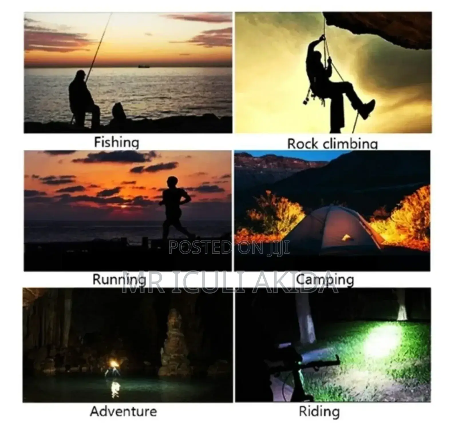Adventure,Camping,Fishing,Mining,Cycling LED Light Headlamp