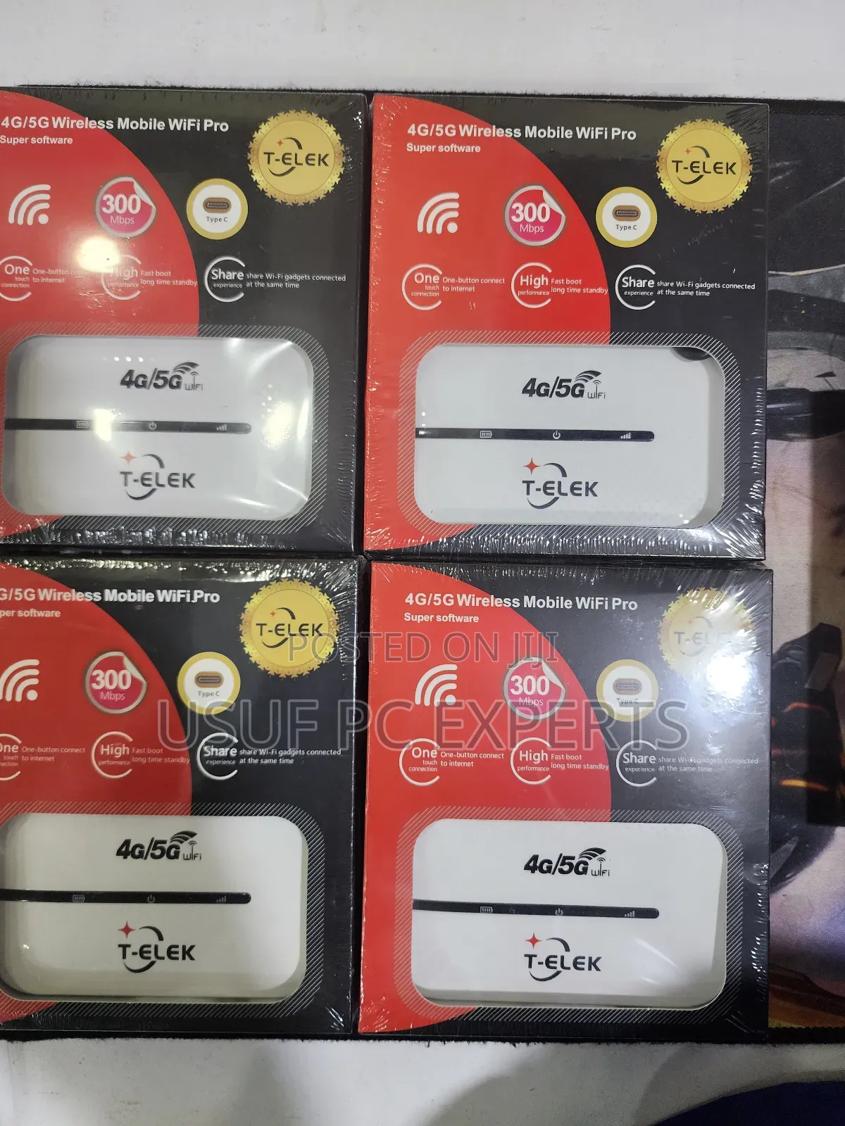 4g/5g Mifi for MTN or Airtel Lyca