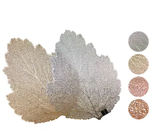 6pcs Leaf-Shaped Placemats