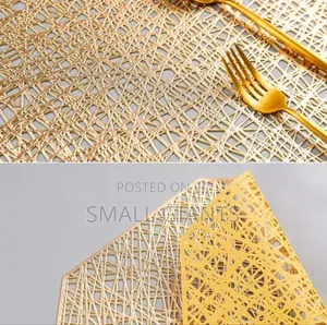 Set of 6 Octagonal Shaped Non- Slip Placemats