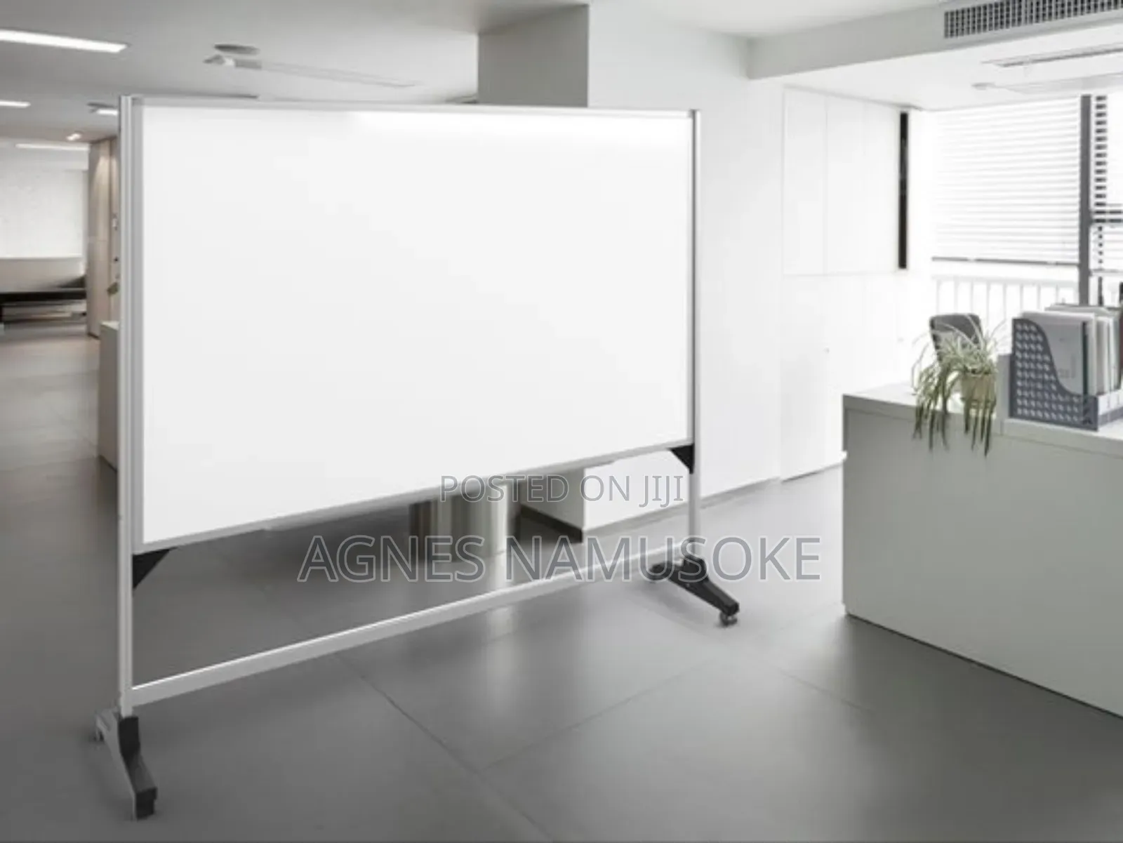 White Board With Astand 120x240cm