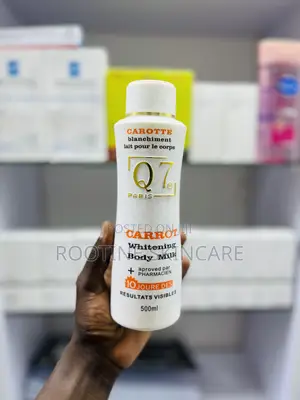 Q7 Paris Carotte Skin Lightening Body Milk 500mls