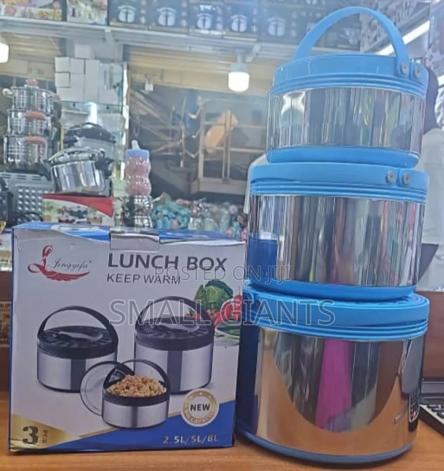 3pcs Lunch Box (Keep Warm) Set
