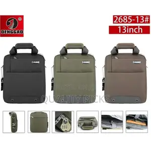 DENGGAO 1 Piece of 14.5 Inch Small Canvas Messenger Bag
