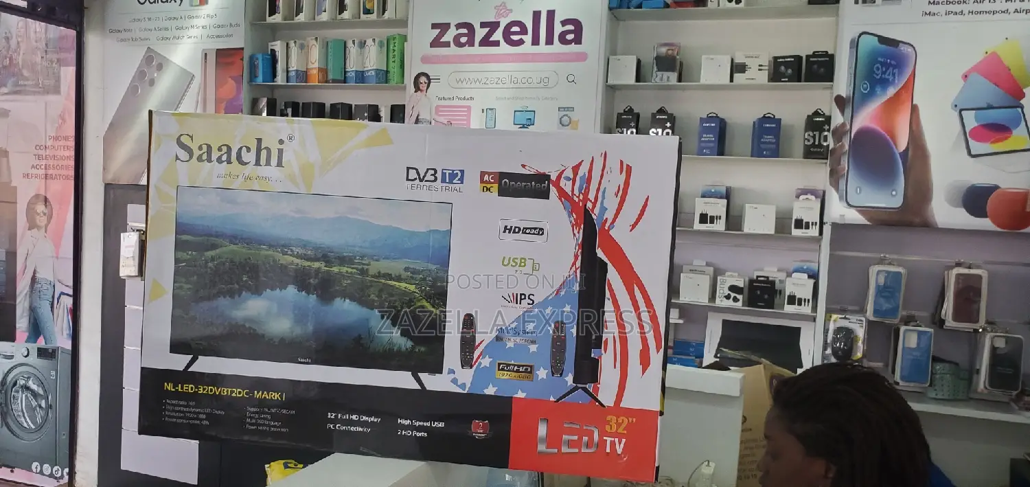 Saach 32" Digital Television With Two Remotes