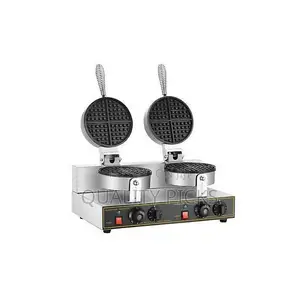 Commercial Waffle Maker, Double Head Waffle Maker Machine