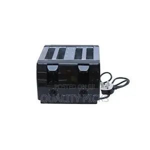 Saachi Stainless Steel 4 Slice Bread Toaster - Silver