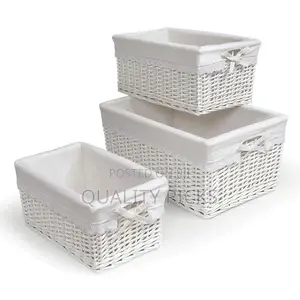 3 Piece Multipurpose Rectangular Handmade Organizer