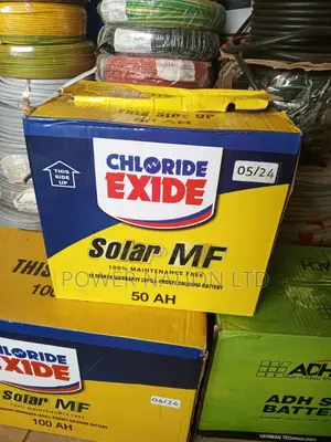 50ah Chloride Exide Solar Battery Maintenance Free