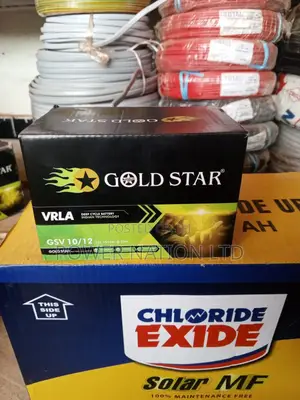 12ah Gold Star Solar Battery Maintenance Free