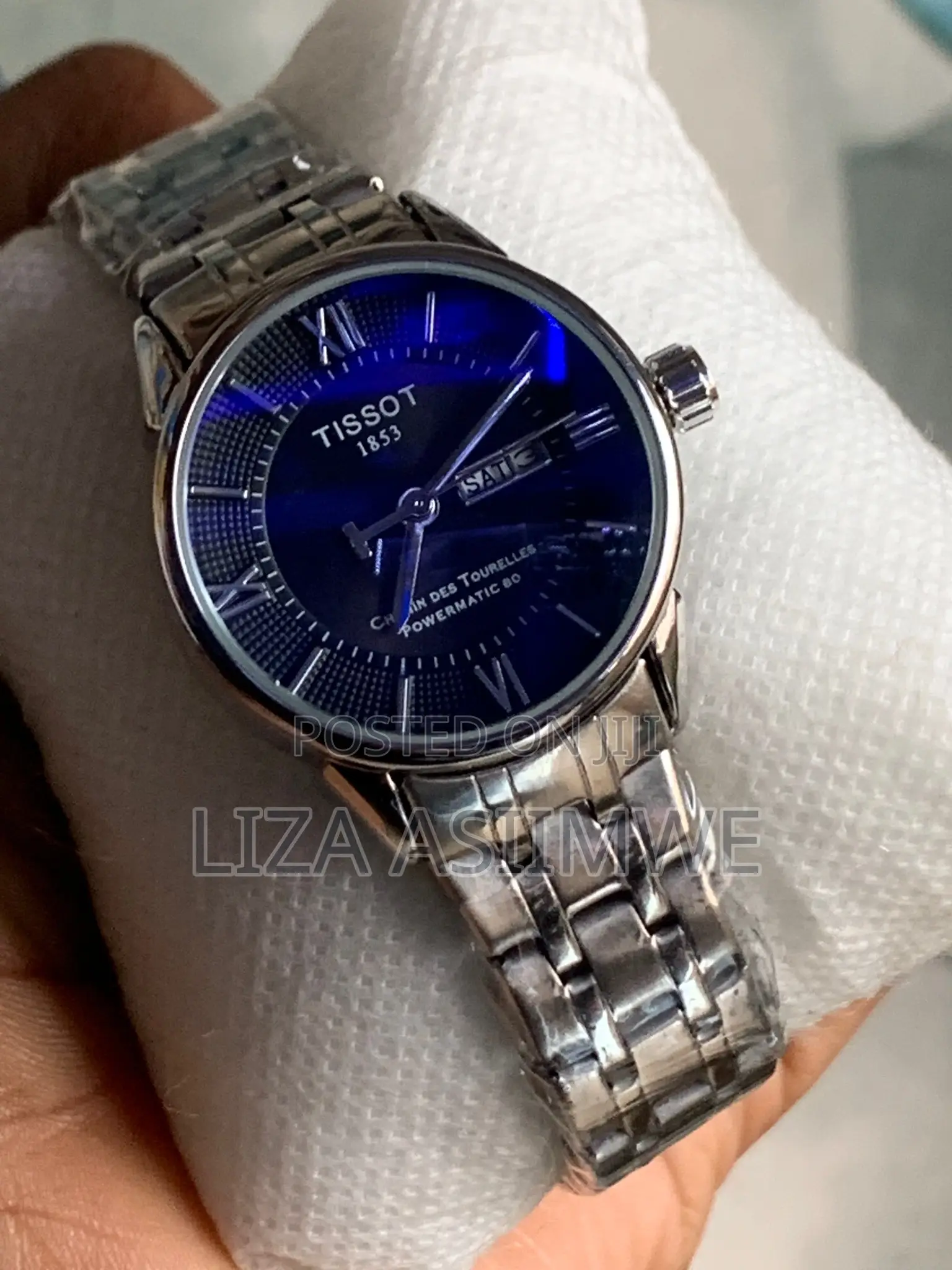 Men’S Silver Tissort Watch
