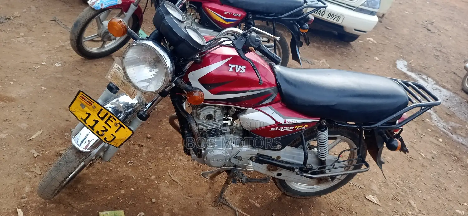 TVS HLX 125 2021 Red