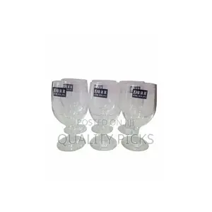 6 Pieces Wine Glasses for Drinking Wine and Decoration -