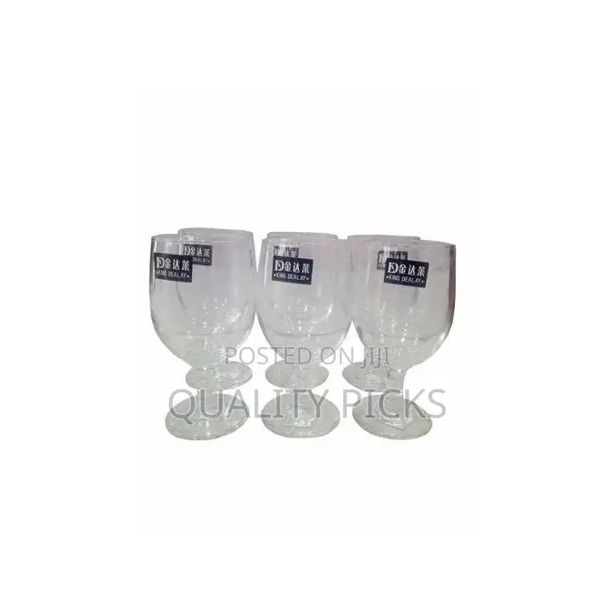 6 Pieces Wine Glasses for Drinking Wine and Decoration -