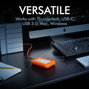 Lacie Rugged Thunderbolt USB-C 5TB External Hard Drive