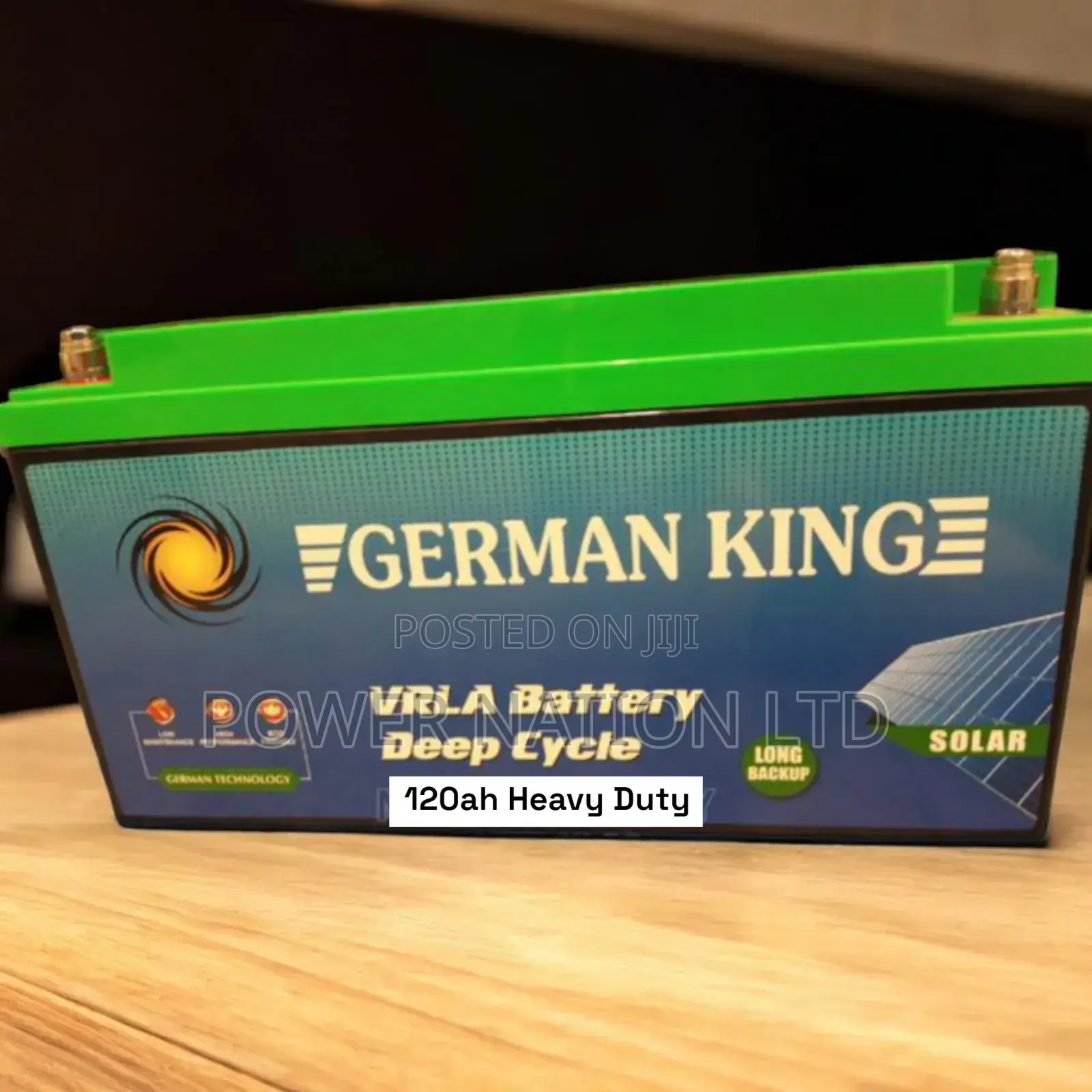 120ah German King Solar/Power Backup Battery